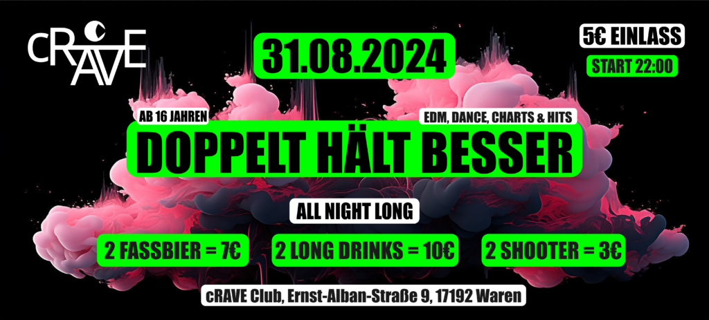 DOPPELT HÄLT BESSER