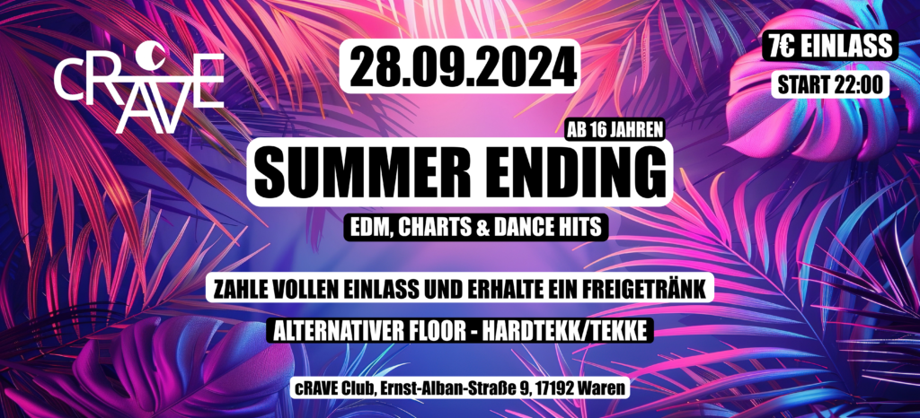SUMMER ENDING