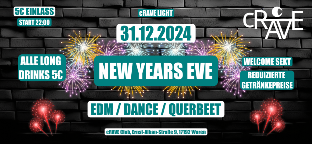 NEW YEARS EVE - SILVESTER PARTY