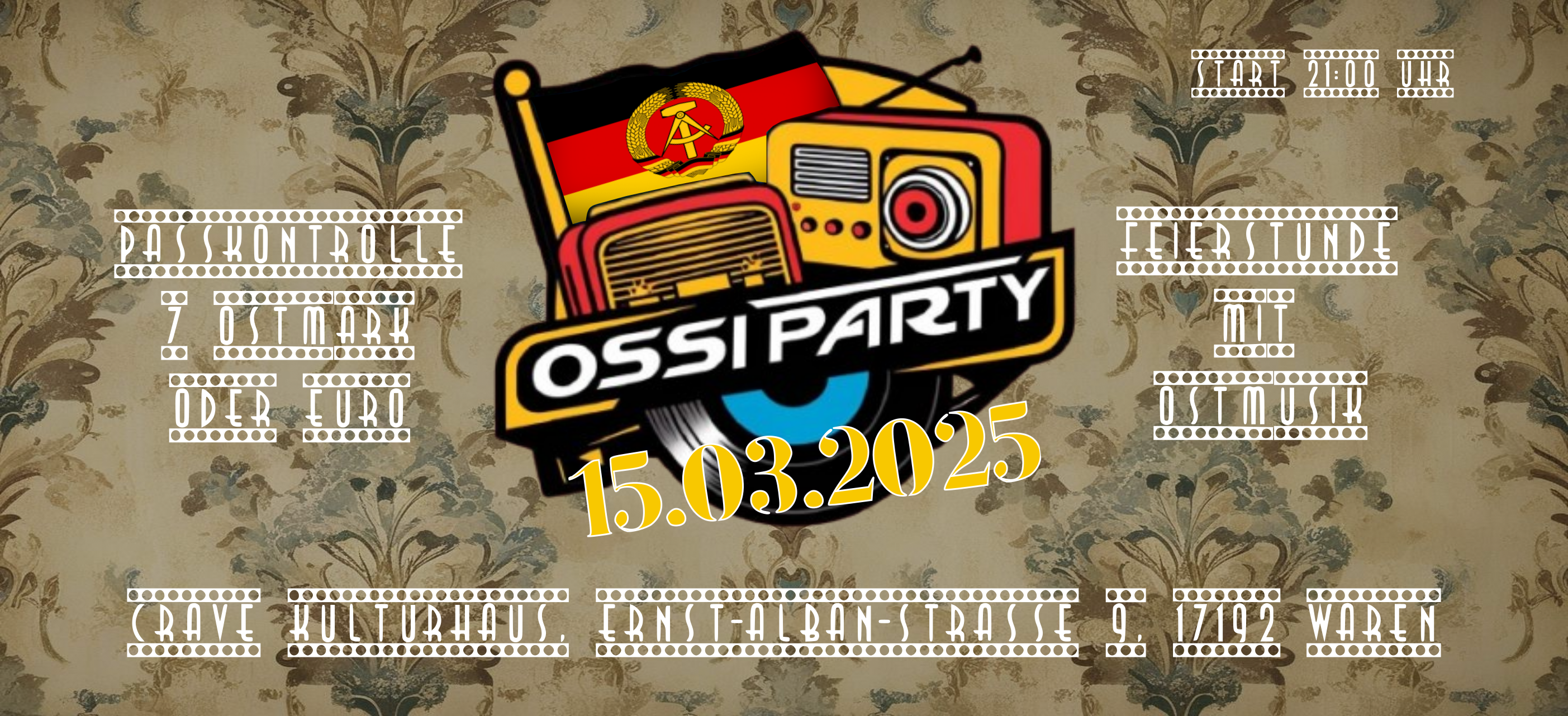 Ossi Party – Feierstunde mit Ostmusik!