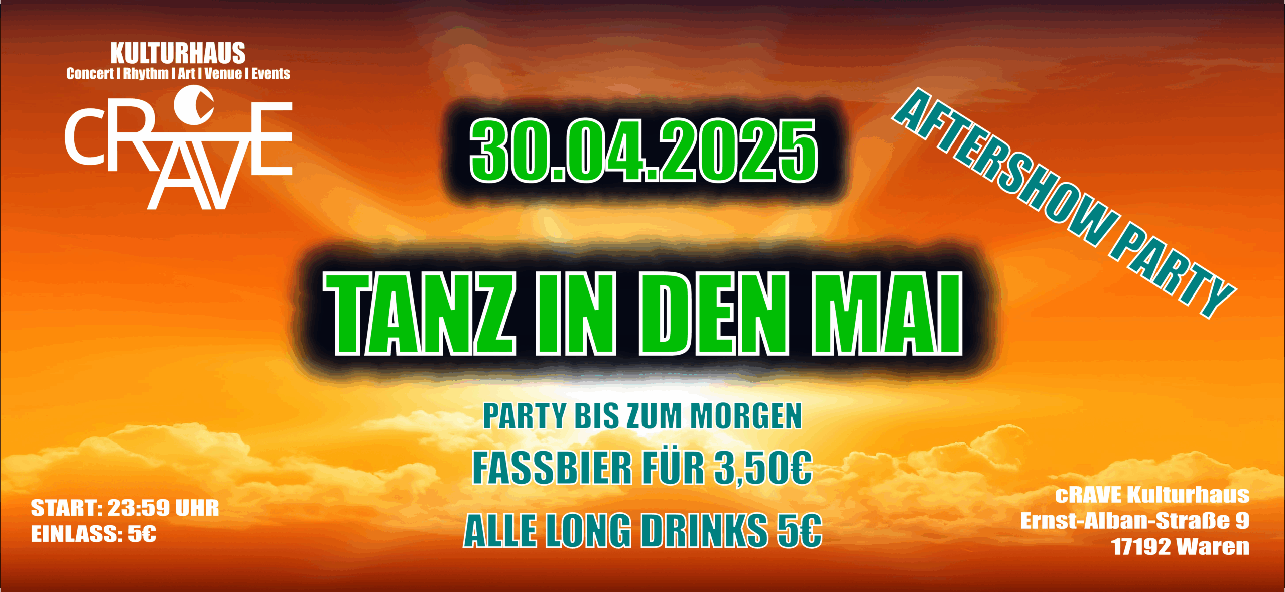 🌟 TANZ IN DEN MAI AFTERSHOW PARTY 🌟