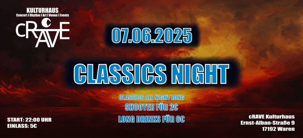 CLASSICS NIGHT