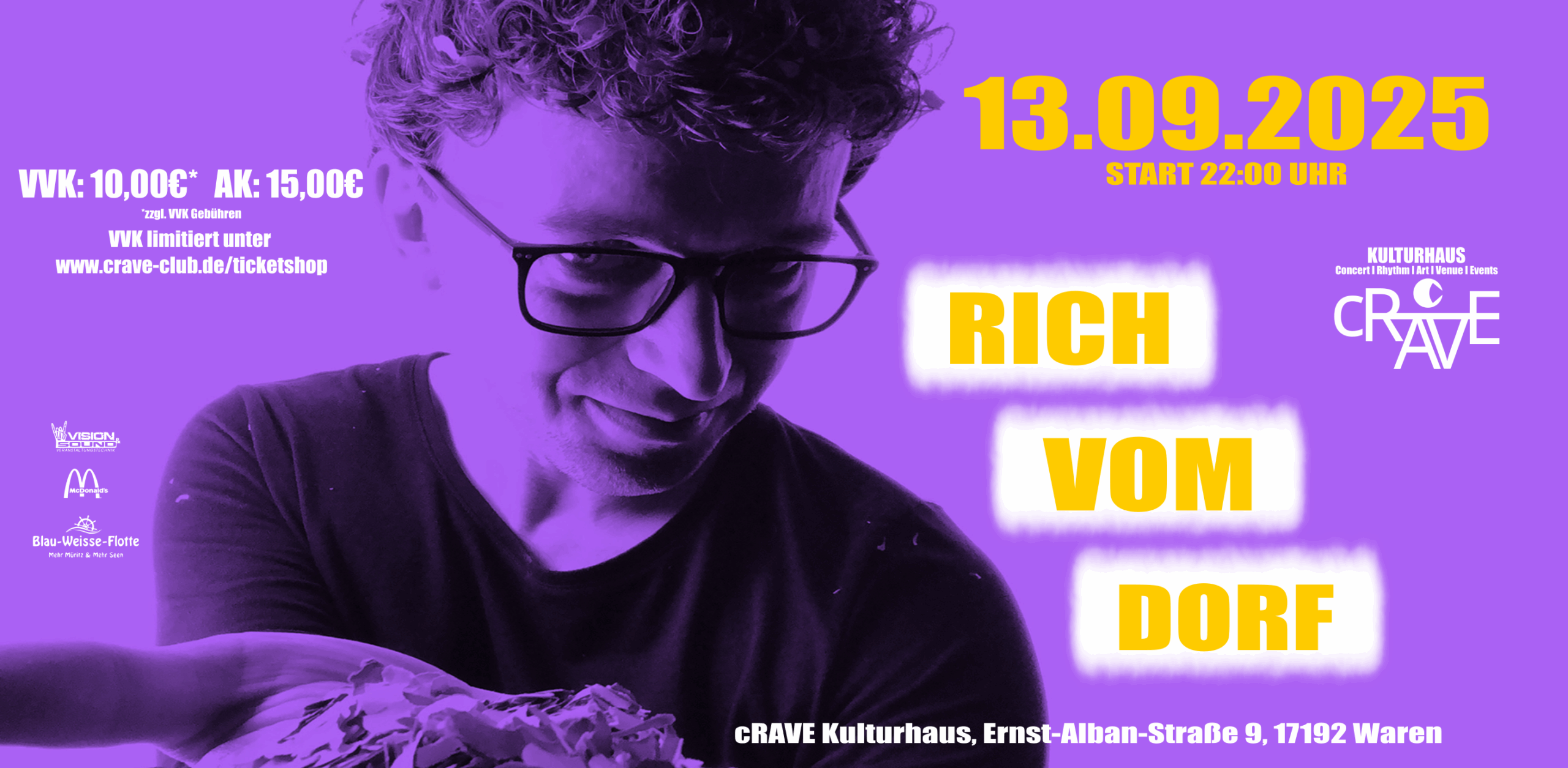 Rich vom Dorf @ cRAVE Kulturhaus