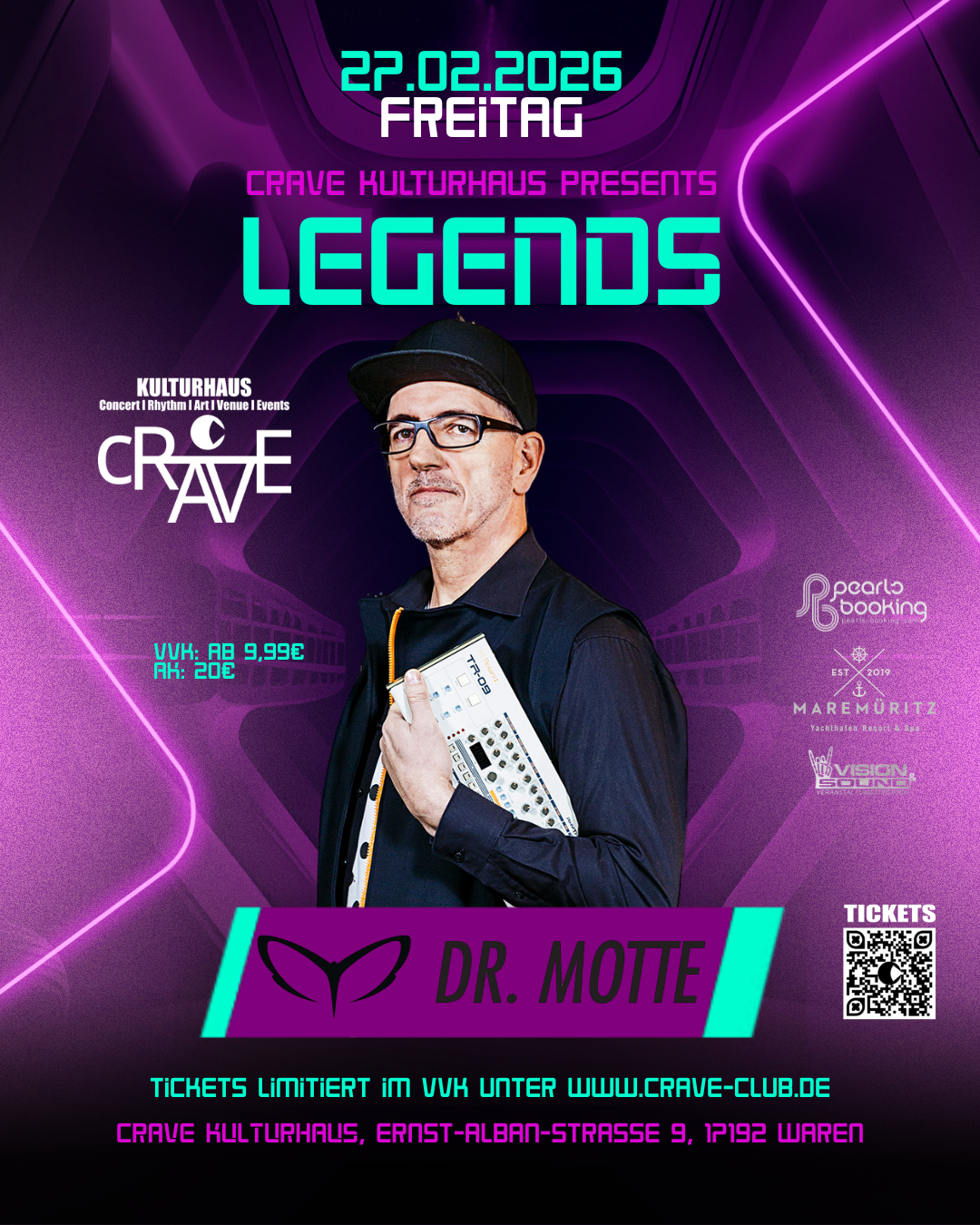 LEGENDS – DR. MOTTE LIVE