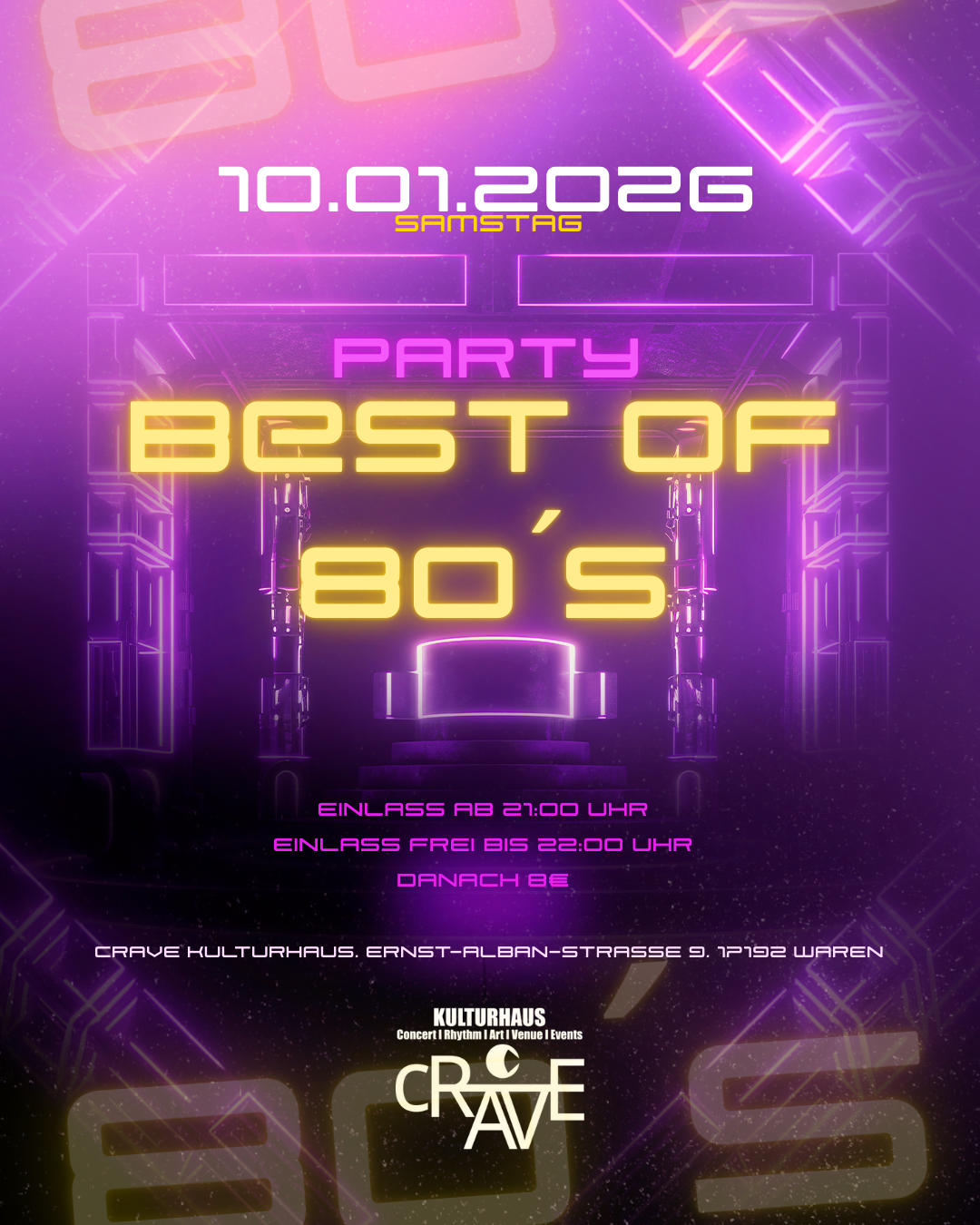 ✨ BEST OF 80’s PARTY ✨