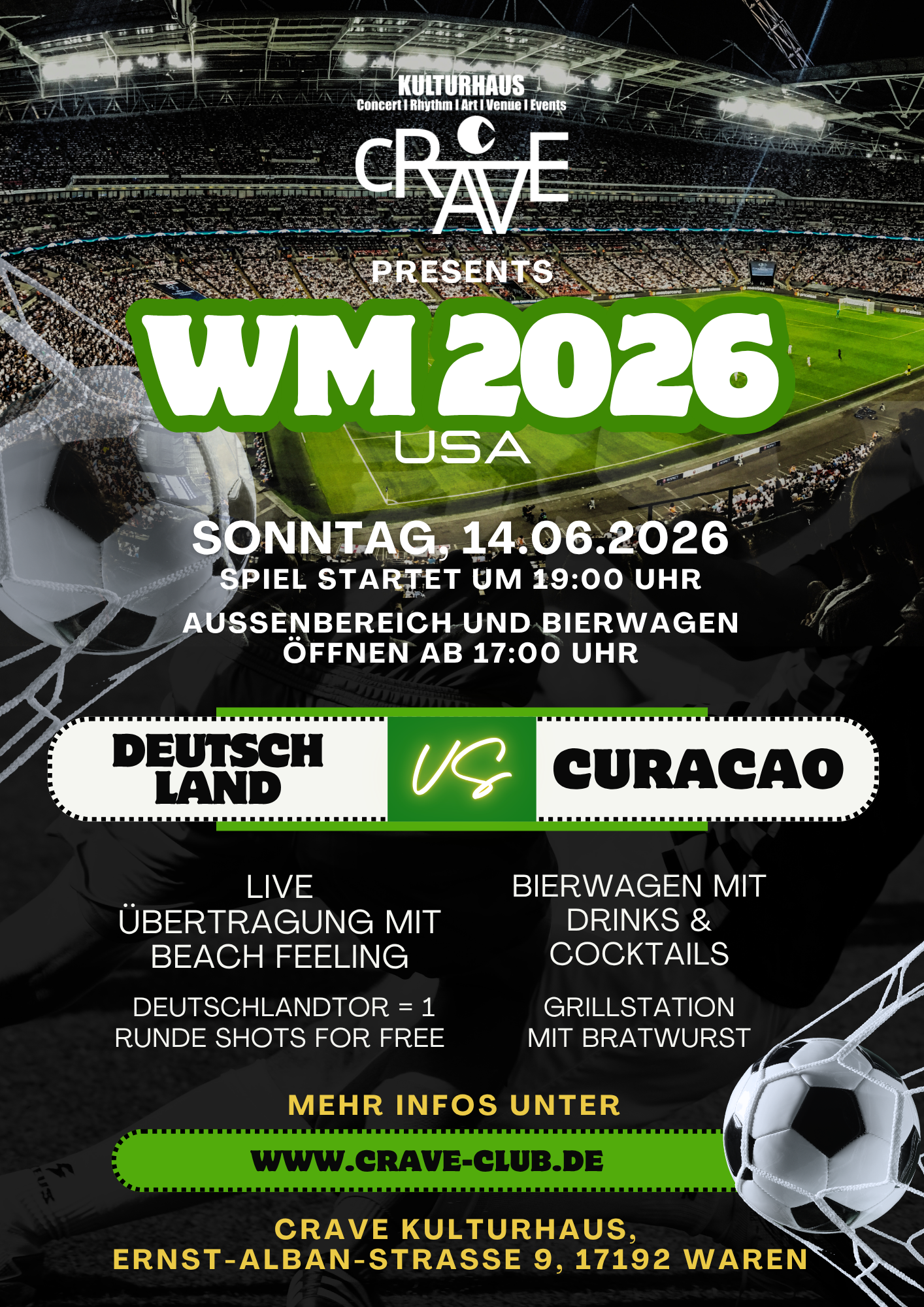 ⚽️ WM 2026 LIVE – DEUTSCHLAND vs. CURAÇAO🔥