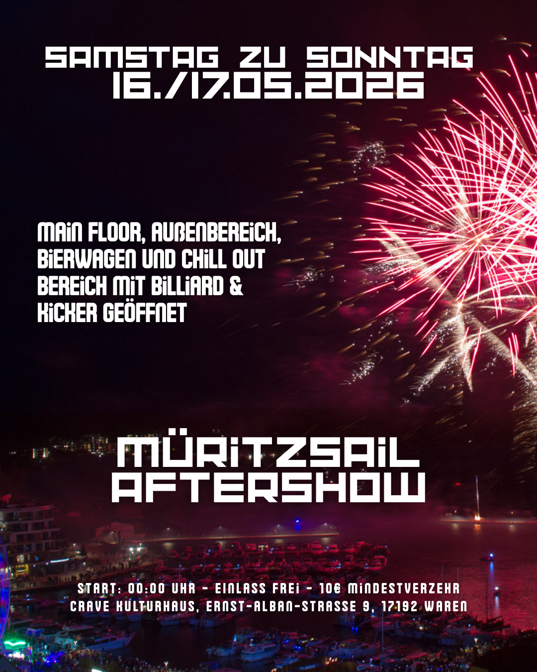 🔥 MÜRITZSAIL AFTERSHOW 2026 🔥