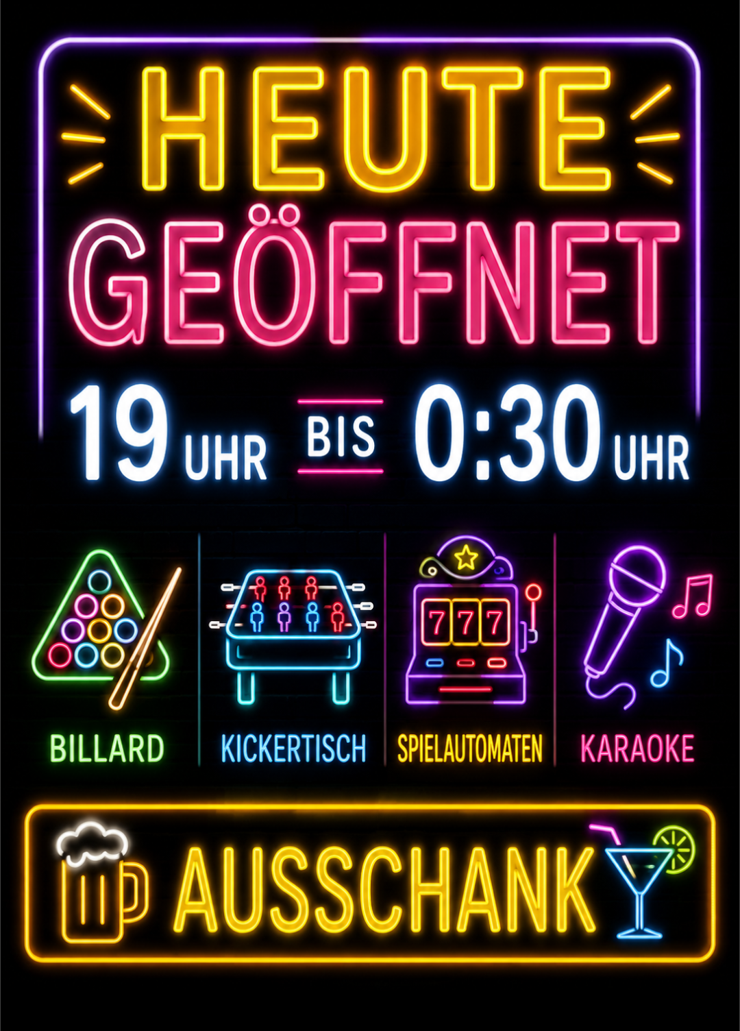 offene Bar