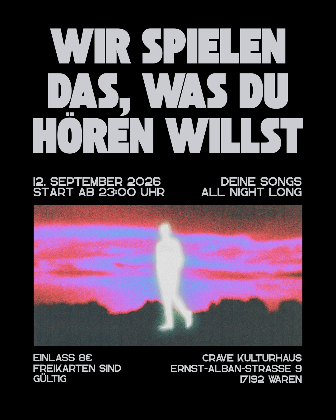 WIR SPIELEN DAS, WAS DU HÖREN WILLST! 🎶