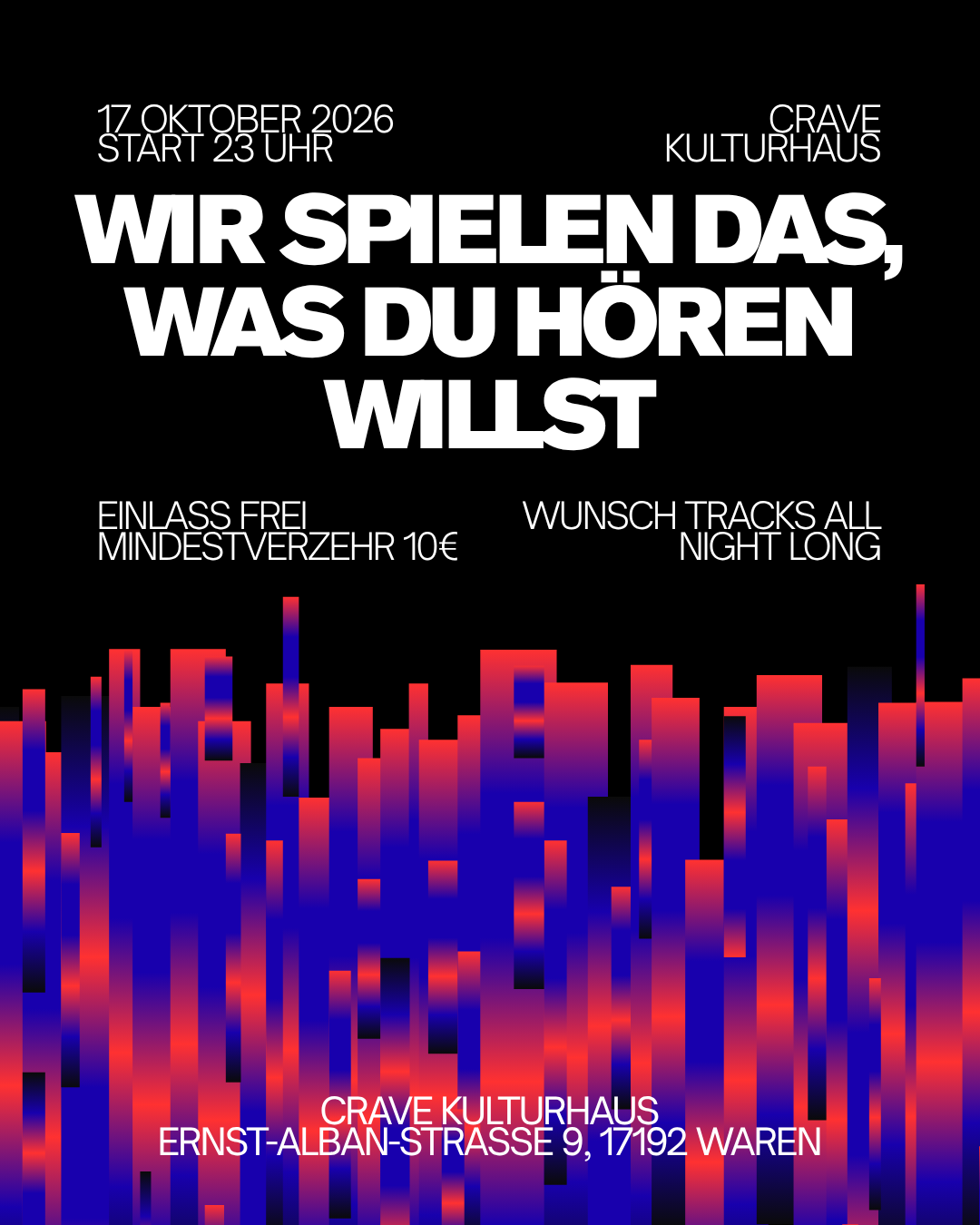 WIR SPIELEN DAS, WAS DU HÖREN WILLST